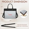 Laptop Bag for Women 15.6 Inch Laptop Tote Bag Waterproof