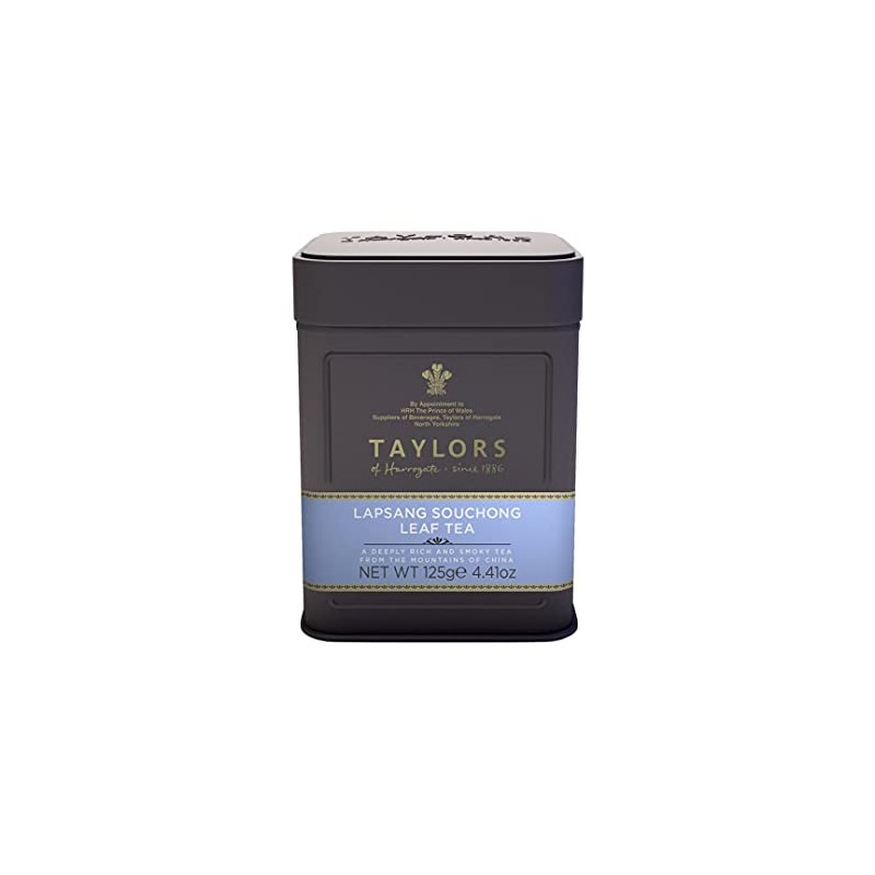 Taylors of Harrogate Lapsang Souchong Loose Leaf Tea Caddy 125g