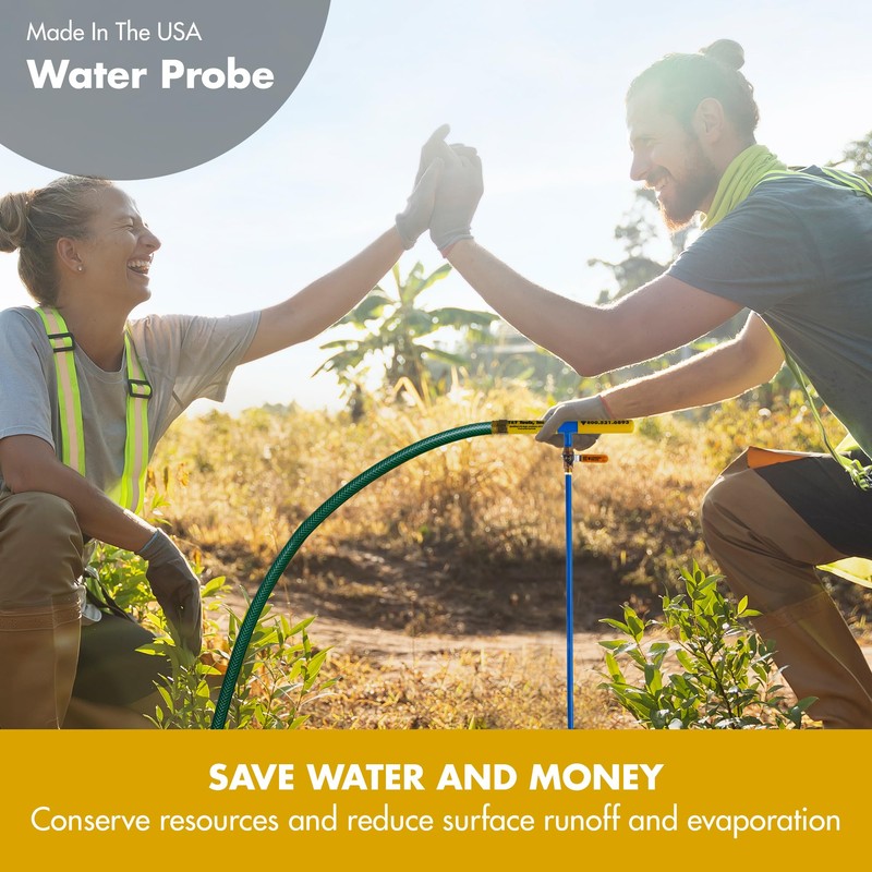 T&T Tools 60 Inch Water Probe - Steel Deep Root