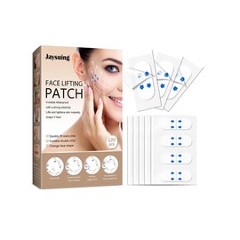JAYSUING Face Lift Tape Invisible, 120PCS Facelift Tape for Face Invisible Instant Face Tape Makeup Tape V-Shaped Lifting Instantly for Sagging Skin, Polar ant - Color: 1pcs
