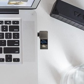 Laptop Type C Charging Adapter | 100W Digital Display Type C to DC Charging Adapter | Portable Plug Converter for Home, Travel