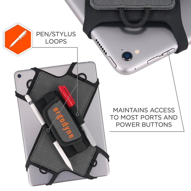 Ergodyne Squids 5549 Tablet Holder with Detachable Shoulder Strap, Mobile