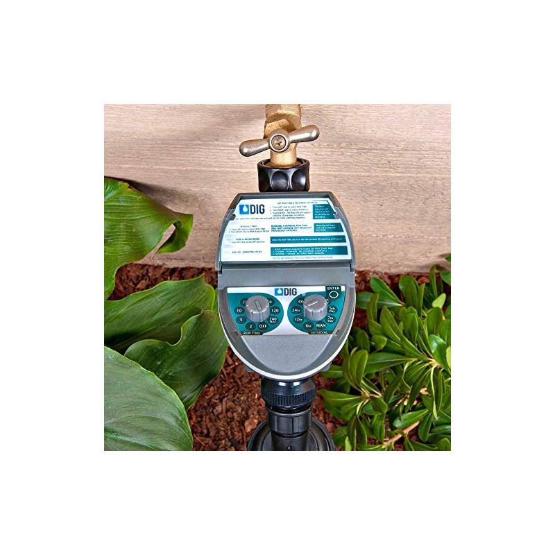 DIG, B092A 3/4” FHT X MHT Two- Dial Programmable Hose