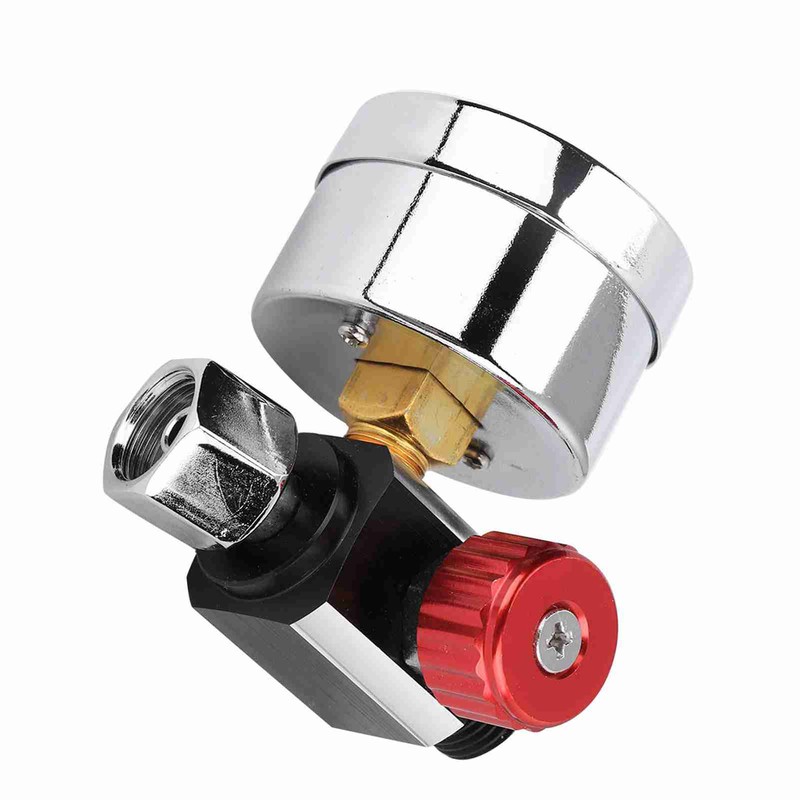 Air Pressure Regulator Gauge Adjustable Spray Gun Instrument Pneumatic Tool