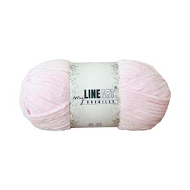 MyLineART - Hilo de terciopelo suave para tejer de chenilla, 100 gr, 120 m, Amigurumi