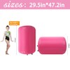 GBVUGY Gymnastics Air Barrel Roller,Inflatable Tumbling Mat Backbend Trainer with