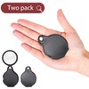 10X Small Magnifying Glass, TEOYALL 2 PCS Mini Pocket Magnifier
