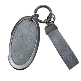 Ysbxitu Car Key Case Key Fob Compatible with Hyundai Ioniq 5 6 SX2 Grandeur GN7 KONA 2024 Metal Key Case Protective Cover Remote Control Cover Gift Idea Car Accessories, 7 keys A