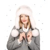 Futrzane Aviator Hat - Winter Trapper Hats for Women -