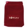 BONSNY Llavero de metal esmaltado para mujer, diseño de gallo