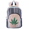 Anitya Hemp Backpack, Multi-Functional Pockets, Eco-Friendly, Unisex, Hiking Daypack, Durable