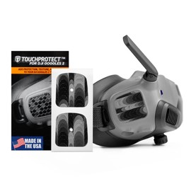 TouchProtect Skin for DJI Goggles 2 and DJI Avata Texture Enhancing Skin to Improve the Look & Feel of your Goggles Touchpad! - DJI Goggles accessory add Protection & Tactile feedback (Waterfall)