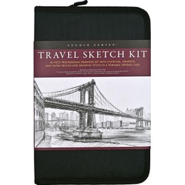 Studio Series Travel Sketch Kit 40 Pieces