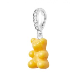 Crystal Haze Nostalgia Bear with Pave Connector Silver NYC Taxi Yellow Crystal Haze Nostalgia Bear with Pave Connector Silver ONE SIZE / Crystal Haze Nostalgia Bear with Pave Connector Silver NYC Taxi Yellow 크리스탈 헤이즈 노스텔지아 베어 파베 커넥터 실버 ONE SIZE