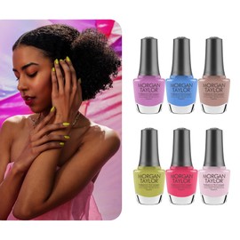 Morgan Taylor Nail Polish Up In The Air Summer Collection Value Packs (6 Pack)