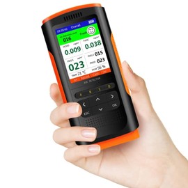 Air Quality Monitor, Confined Space Air Monitor, HCHO Sensor, Formaldehyde TVOC Tester, Accurate PM2.5 PM1.0 PM10, Temperature Humidity Meter, Real Time Display