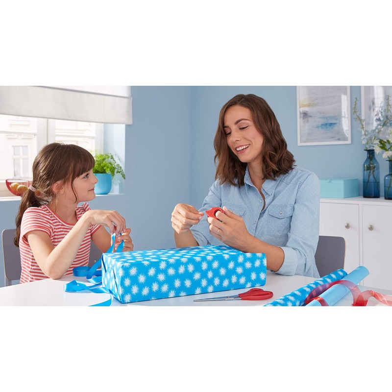 tesafilm Mini Abroller mit 2 Sütck tesafilm Rollen kristall-klar