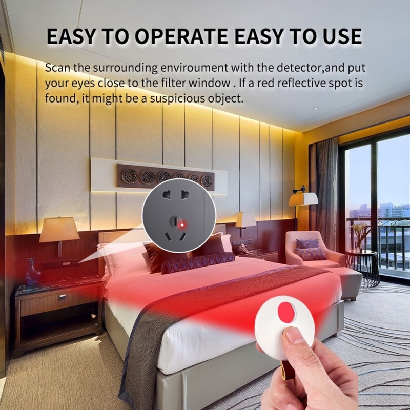 Infrared Detector 3 Speed Flashing USB Rechargeable Built in 100mAh