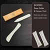 Ecohu Bone Folder & Creaser Tool - 2PCS - Scoring,