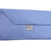 TigerTie Security Satin Silk Tie in Plain with Elastic Band