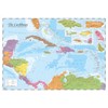 Caribbean and Main Islands Wall Map