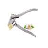 2PCS Stainless Steel Garlic Press Crusher Kitchen Cooking Vegetables Ginger