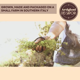 Italian Dried Oregano leaves, 2.8 oz, Seasoning, Herbs, Ground Dry Oregano with intense aroma, Mediterranean Oregano, Artigiani dei Sapori