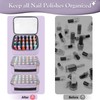 YOREPEK Large Nail Polish Organizer Holds 72 Bottles (15ml -