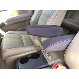 Auto Console Covers - Premium Armrest Covers Compatible with Honda Odyssey 2012-2017 Protect Fold-Down Armrest with Our Waterproof Neoprene-Two Pair