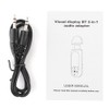 Bluetooth 5.0 Audio Adapter Wireless Transmitter Receiver with LCD for