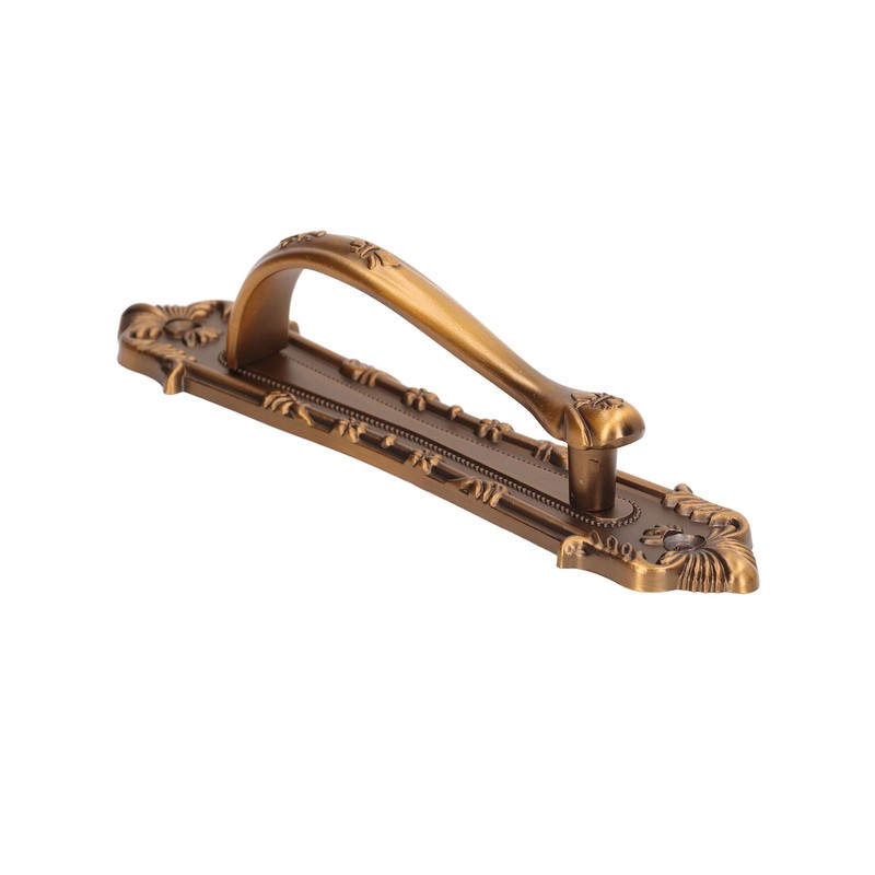 2pcs Barn Door Handle Heavy Duty Bronze Surface Mounted Sliding