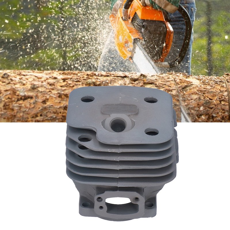 Wear Resistant Cylinder Piston Kit Chainsaw Accessory 52mm Fit for