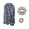 Metal Steel T8F 20T 11T Sprocket 116 Links T8F Drive