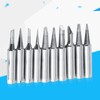 10pcs/Set Soldering Iron Replacement Tips, Copper Solder Iron Tips 900M-T