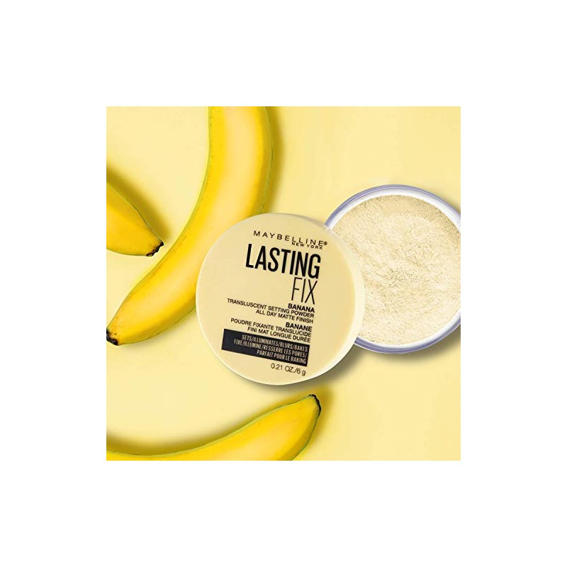 Maybelline Banana Powder Loose Setting Face Powder, sombra 10, 0.21