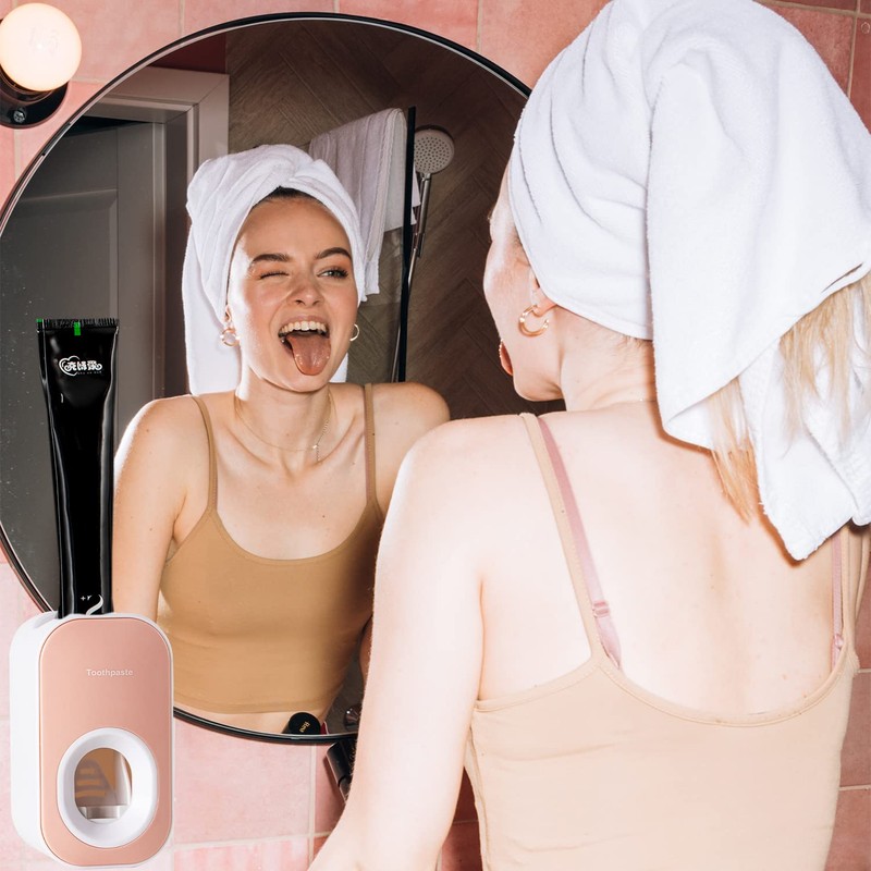 Automatic Toothpaste Dispenser Wall Mounted for Bathroom,Toothpaste Squeezer for Kids