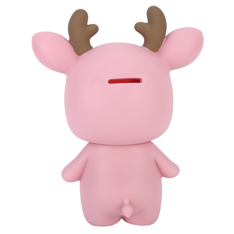 Innovative Cute Cartoon Deer Shape Money Box Money Saving Jar