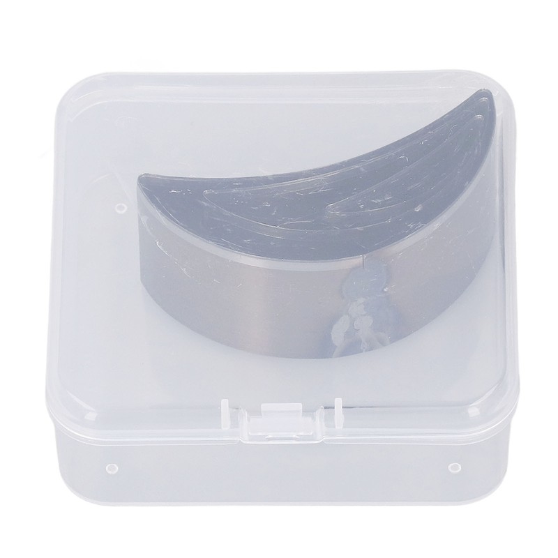 3PCS Cutting Die Set Alloy Steel Curved Moon Shape Hollow