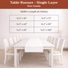 Maison d' Hermine Table Runner 100% Cotton Single Layer Table