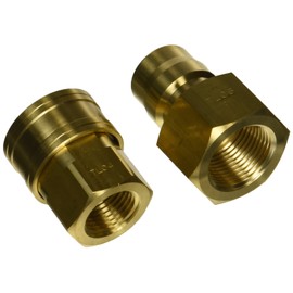 TL Type Brass Quick Coupling for Male Thread Mounting