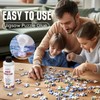 YAKAMOZ Jigsaw Puzzle Glue with Applicator for Adults Clear Water-Soluble