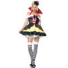 Leg Avenue Leg Ave Women's Queen Of Hearts Costume, Red/Black/Yellow,