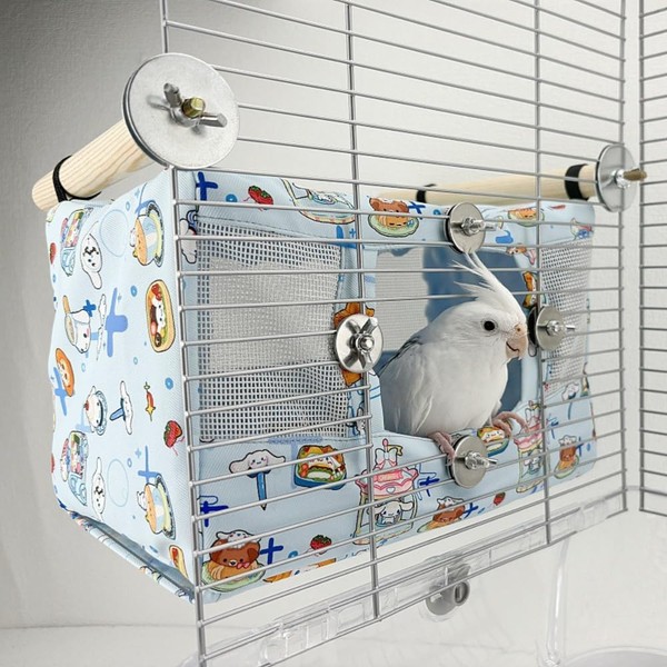 Copfeu Large Spring Summer Breathable Bird Nest House, Bird Bed