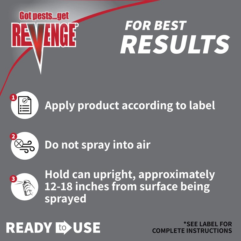 Bonide Revenge House Guard Foaming Insect Killer, 15 oz Ready-to-Use