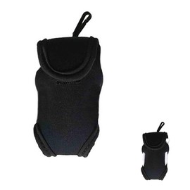 ZAHD Golf Ball Holder Utility Fabric Waist Bag Golf Bag with Hanging Clip Portable Golf Waist Bag Small Ball Bag Golf Bag with Hanging Clip for Golf Training Leisure Sports (Black)