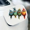 Cartoon Bird Pattern Window Sticker, 4 Counts/set Cute Bird Pattern
