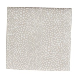 Caspari Pebble Paper Linen Party Cocktail Napkins in Grey, 15 Per Package