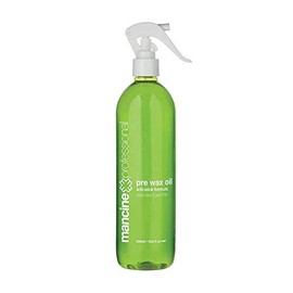 Mancine Pre-Wax Oil, Aloe Vera & Jasmine w/Trigger Spray, 16.8 oz