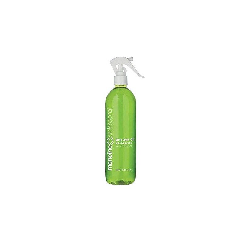 Mancine Pre-Wax Oil, Aloe Vera & Jasmine w/Trigger Spray, 16.8