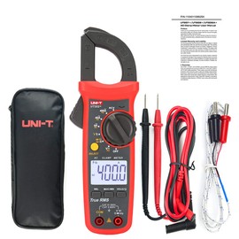 UNI-T UT202+ True RMS - Multímetro digital de pinza (400 a 600 A) 600V